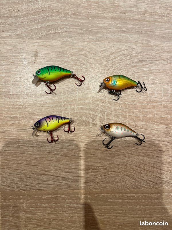 Rebel Lures Original Réaliste Crawfish Crankbait Leurre de