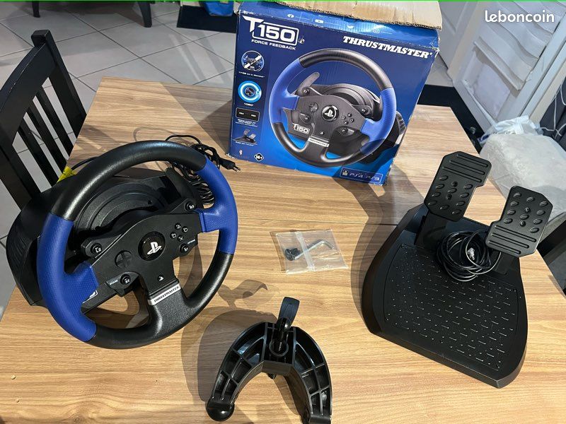À vendre Volant Thrustmaster T150 Force Feedback + (image 1)