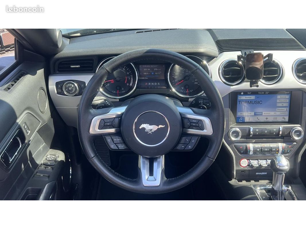 Ford mustang 5.0 v8 421 bva cabriolet gt - garantie 12 mois (image 10)