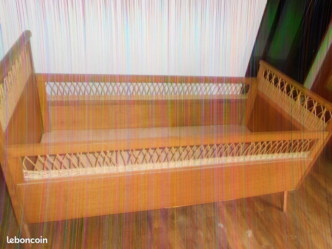 Lit plus matelas (image 1)