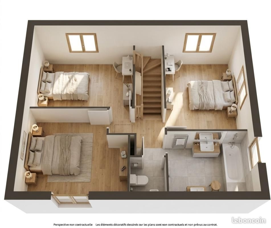 Maison 4 pièces 90 m² · à Sainte-Sève · 90 m² · 224 285 €