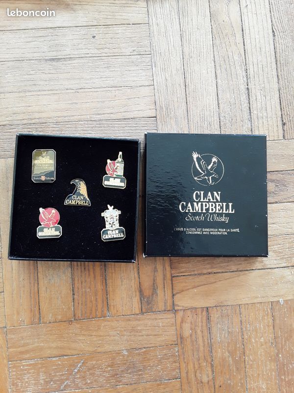 Serie 5 pin's Clan Campbell (image 1)