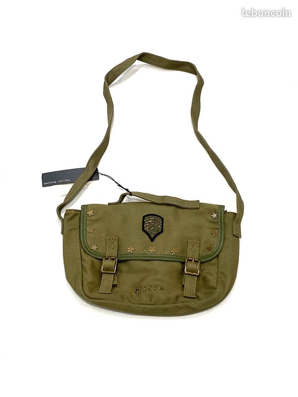 Sac bandoulière IKKS kaki Accessoires Bagagerie