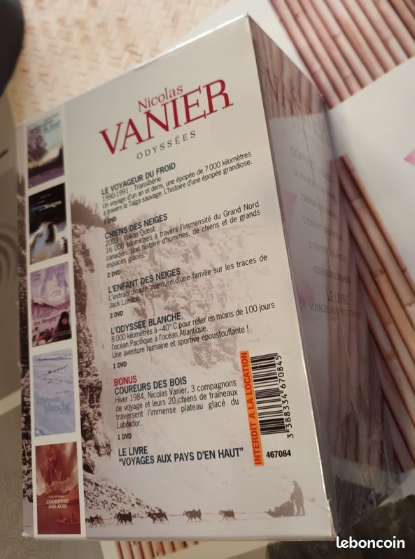 Coffret sous blister 5 DVD Nicolas VANIER (image 2)