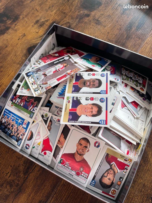 Lot de carte panini foot 2016, 2018, fier d’être bleu, et fifa 365 (image 1)