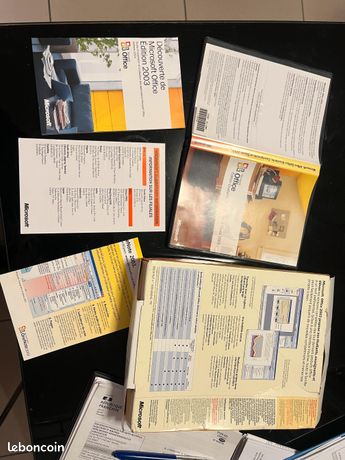 Microsoft Office Édition Étudiant Et Enseignant 2003 – 3 Licences PC – Boîte Ouverte