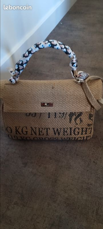 Sac en toile de jute (image 1)