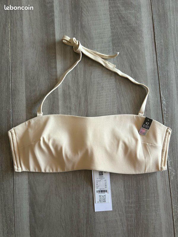 Haut de maillot de bain neuf, marque Etam, taille 42 (image 1)