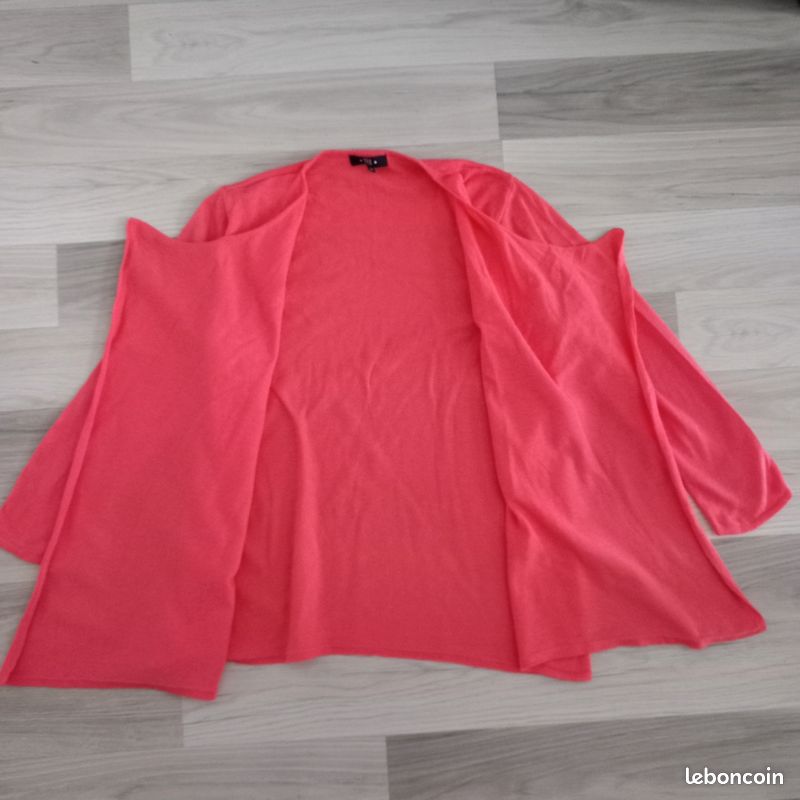 Gilet femme rose Tex taille M (image 3)