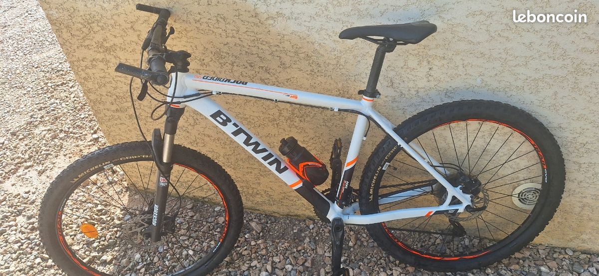 Vélo Vtt Vtt Rockrider 580 Rockrider 500 Btwin Vert Fluo Rockrider