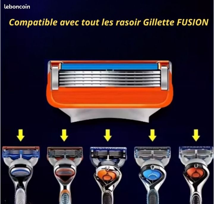 Lot De 5 Lames De Rasoirs Universelles - Neuf, Emballage D'origine, Fabriqué En Chine