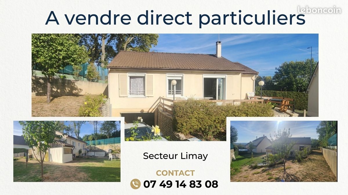 Maison 3 pièces 77 m² · à Limay · 77 m² · 235 000 €