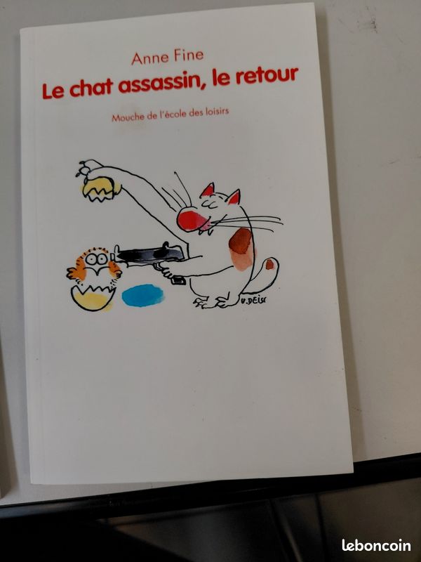 Lot de 3 livres "le chat assassin" anne Fine (image 4)