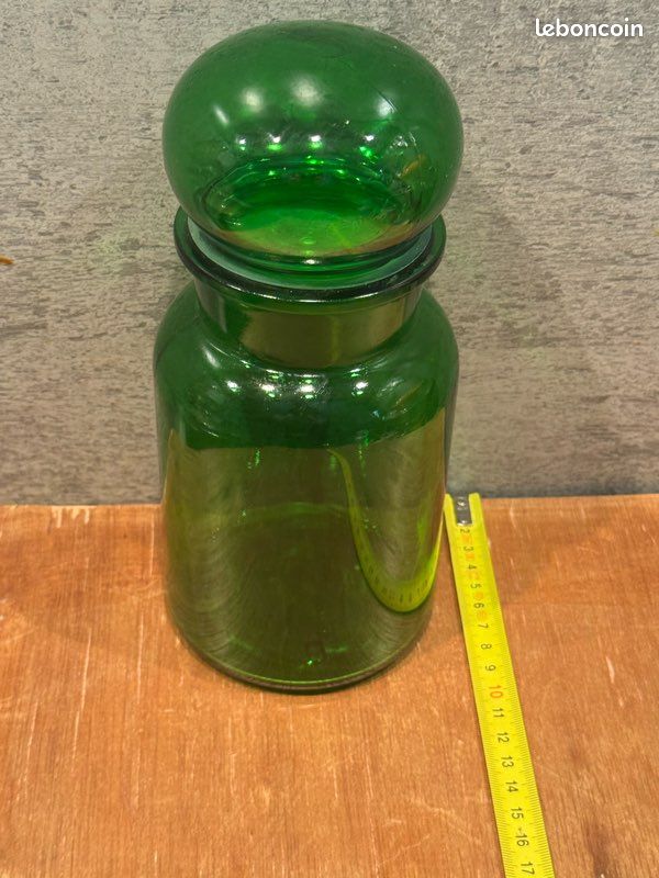 Bocal en verre avec bouchon de liège - Grossiste verrerie - Terrarium
