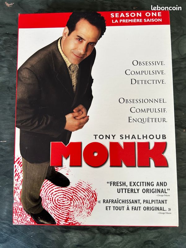 DVD us zone 1 - Monk: Season One (saison1) Universal Studios | 2003 ...