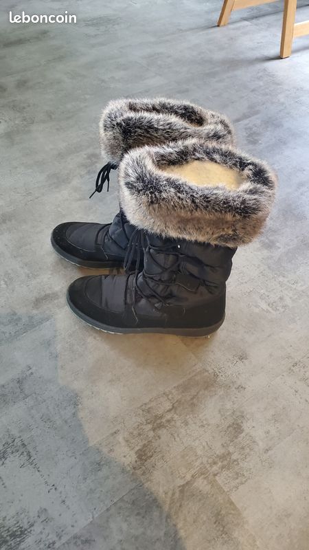 Après Ski Bottines Daim FourrÃ©es Femme Royalfashion Bottes Fourre