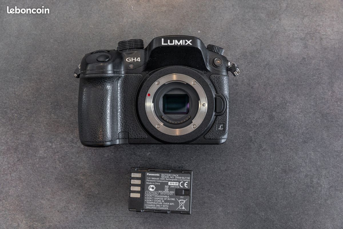 Panasonic Lumix GH4 en très bon état - Boîtier seul + 1 batterie (image 3)