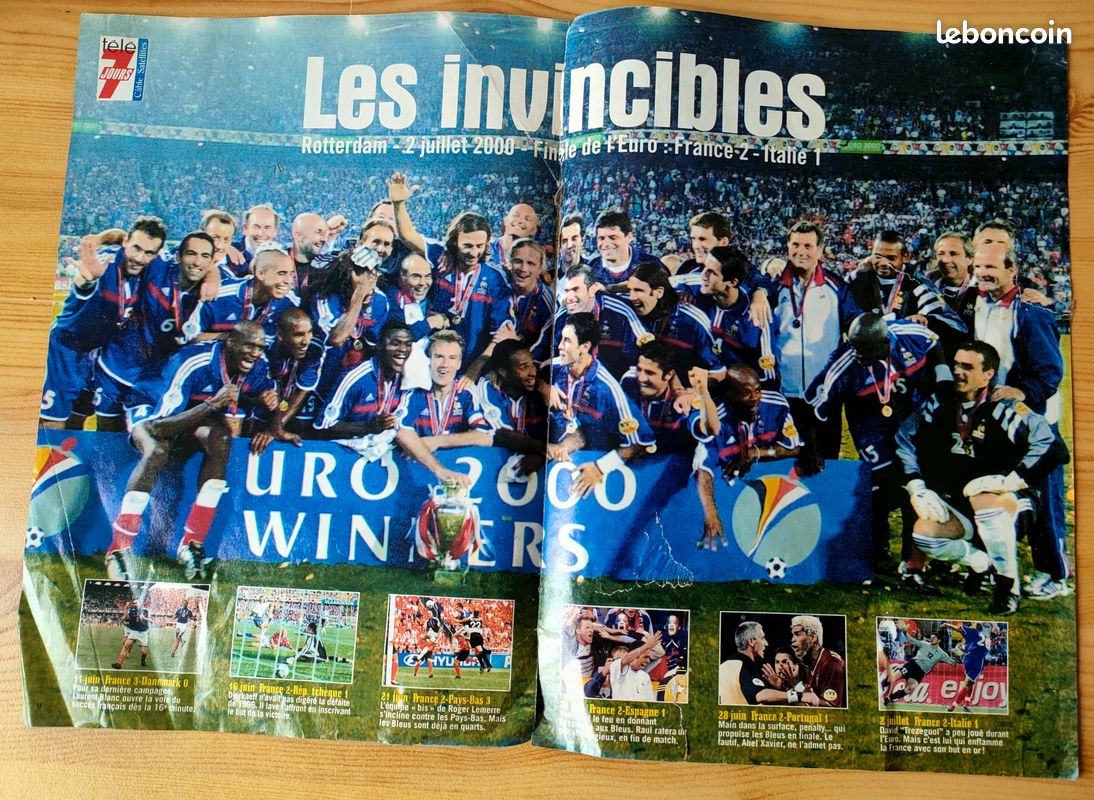 Affiche Collector L'Équipe Euro 2000 - Produits Dérivés Vidéo - Objet dérivé - Achat & prix