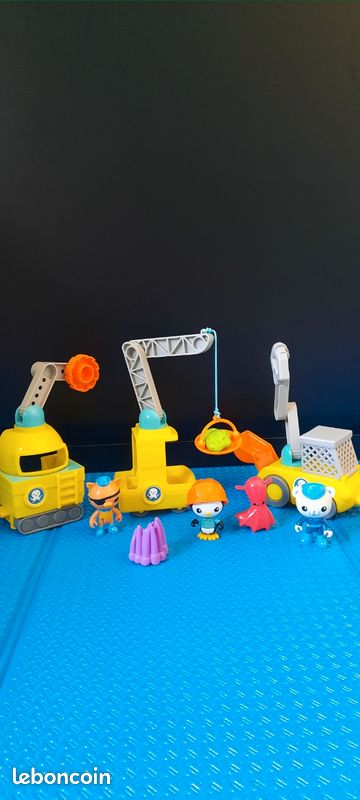 Lot de 3 Gup travaux des octonauts (image 1)