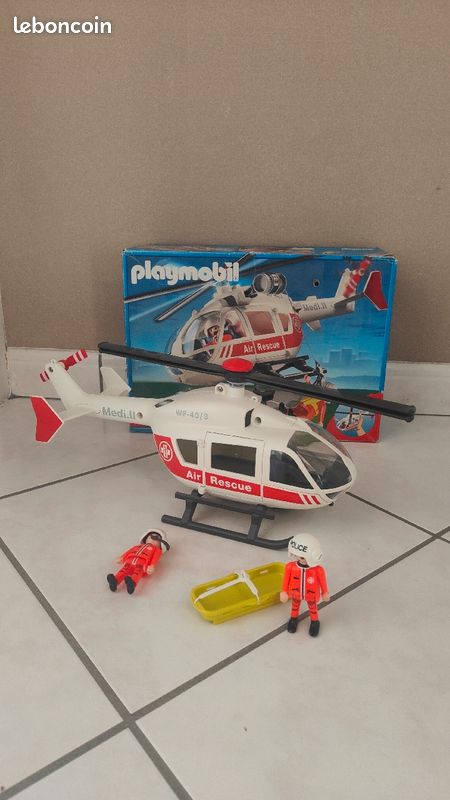 Hélicoptère playmobil 5222 (image 1)