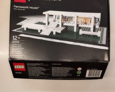 Farnsworth House 21009 Lego Architecture Complet, ouvert et
