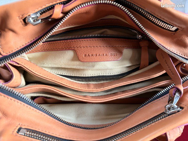 Sac Fourre-tout Barbara Bui édition Limitée - Cuir Ecru Et Marron - Occasion