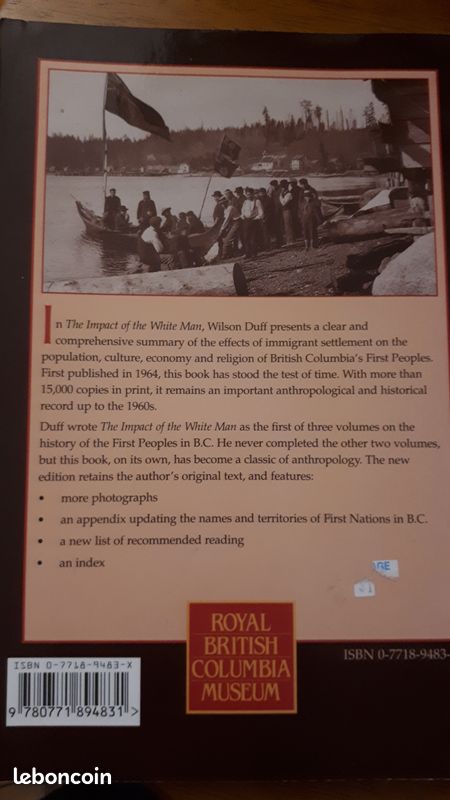 The indian history of British Columbia, the impact of the white man, Wilson Duff (image 2)