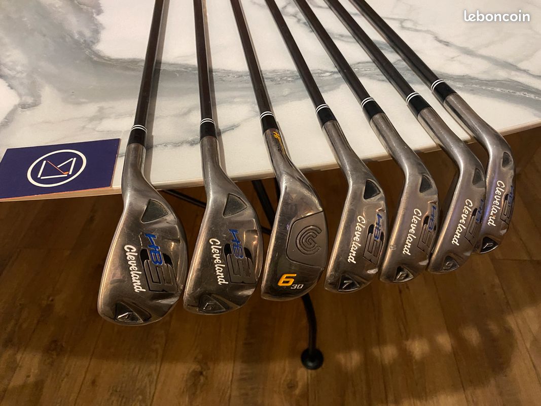 Fer Hybride Cleveland HB3 Hibore 8 - Senior A Flex Graphite - Main Droite - Occasion