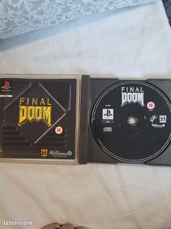 Final Doom Sur PS1 – Complet, Version Française, Boîtier PAL, Sony PlayStation