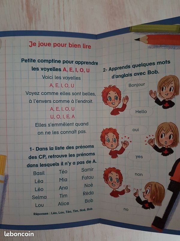4 livres Je suis en CP école, mer, judo et conte (image 13)
