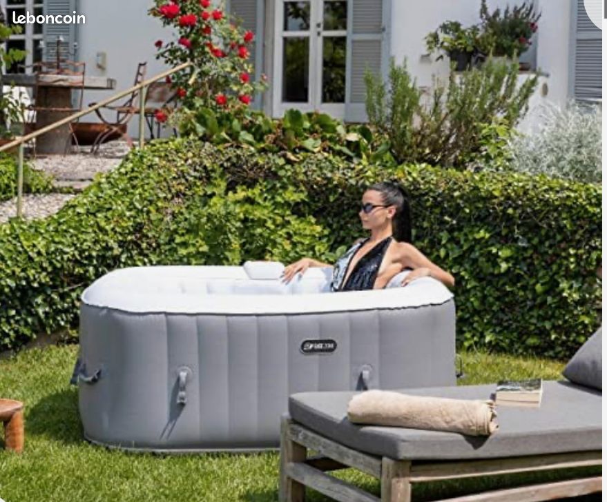 SPA/JACUZZI gonflable avec TOUT le nécessaire URGENT (image 1)