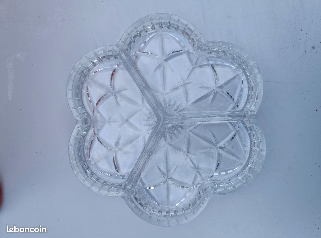 Plat apéritif cristal (image 2)