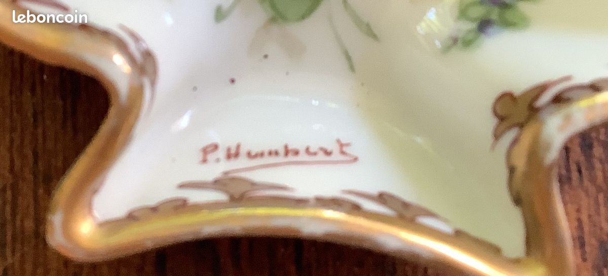 Mini cendriers en porcelaine estampillée (image 4)