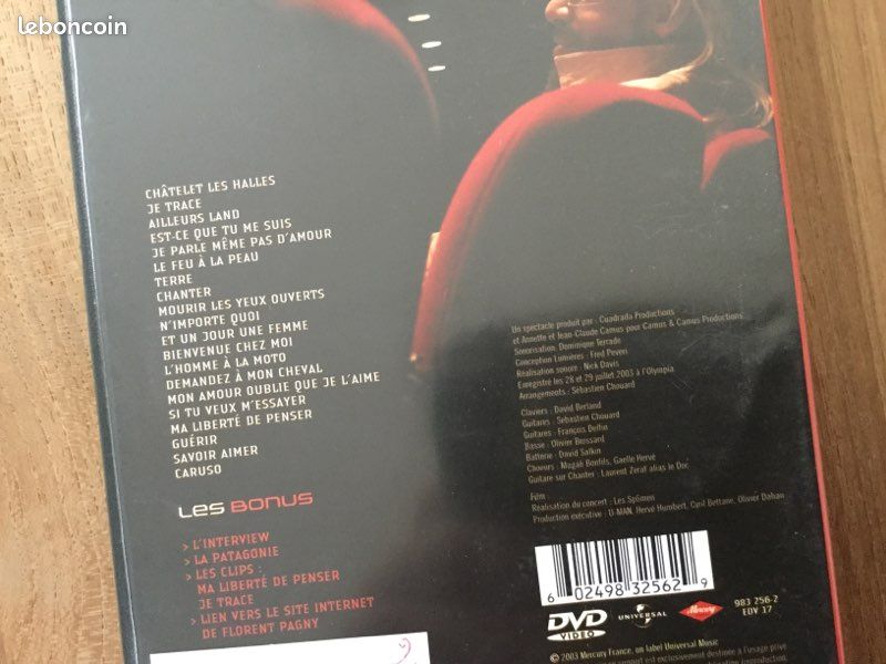 DVD Florent Pagny. Olympia (image 2)