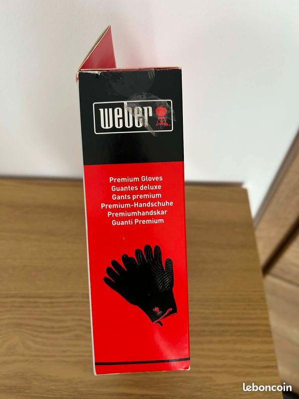 Gants De Barbecue Weber Premium – Taille L/XL – Accessoires Cuisson – Neufs