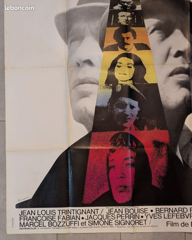 Poster de Jean-Louis Trintignant - Achat / Vente