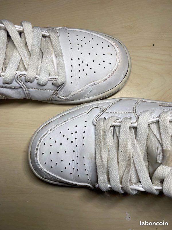 Jordan 1 mid blanche (image 10)