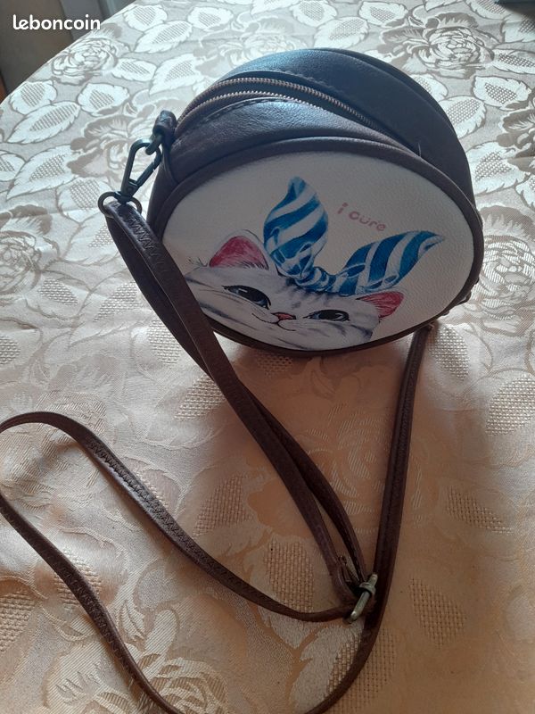 Sac à bandoulière Chat (image 6)