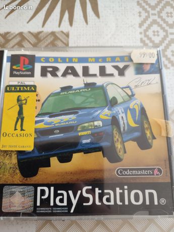 Colin McRae Rally - Jeu PS1 PAL Français Complet Très bon
