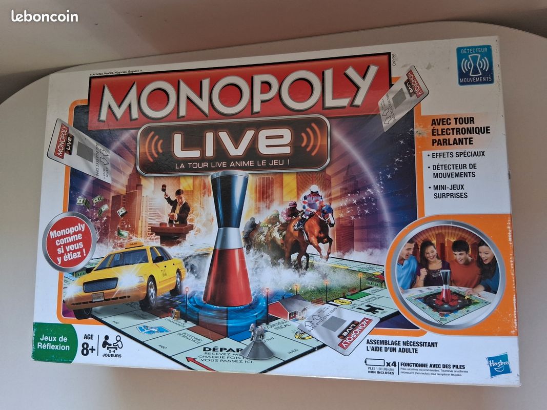 Jeu de société électronique - Monopoly Live - Hasbro (image 1)