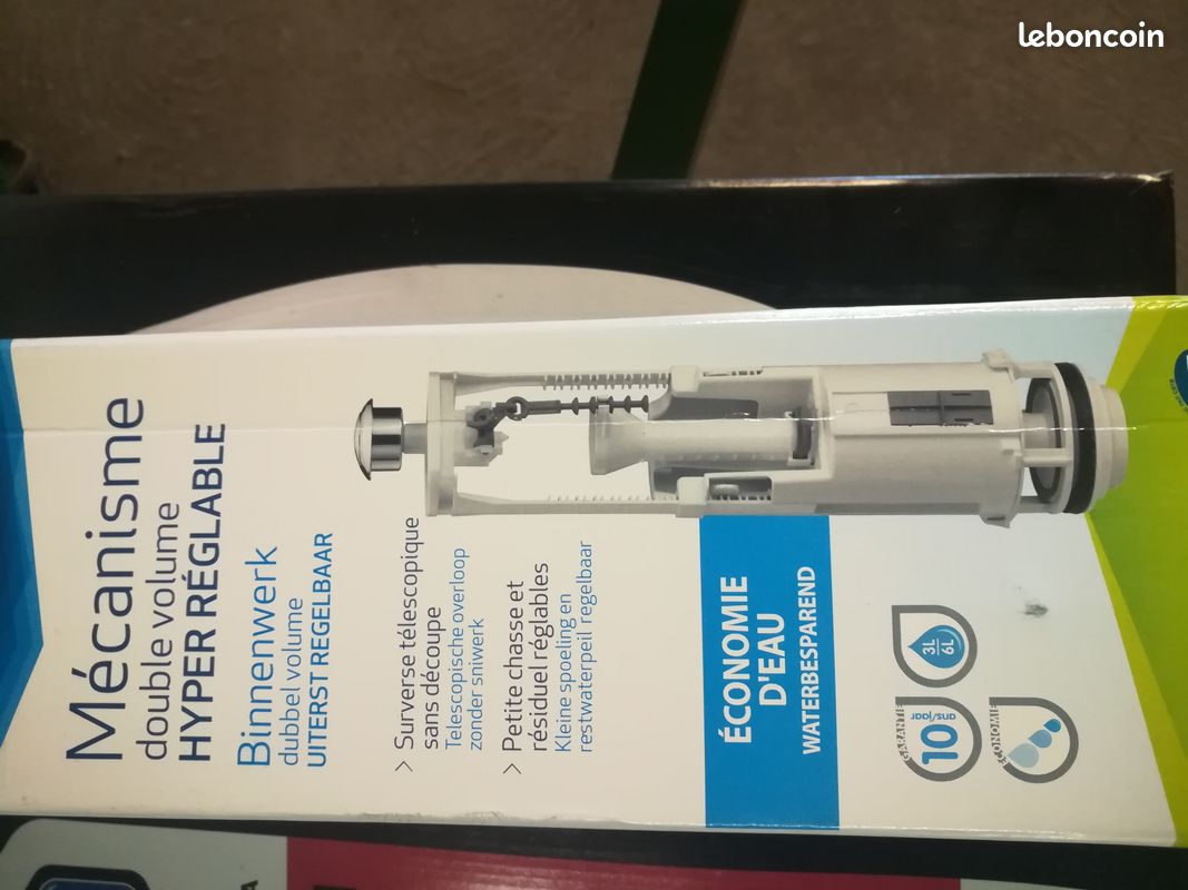 Mécanisme complet pour chasse d'eau , SIAMP Monaco Optima S + 95L (image 2)