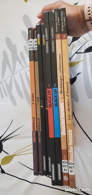 Lot de 6 Bd (image 3)