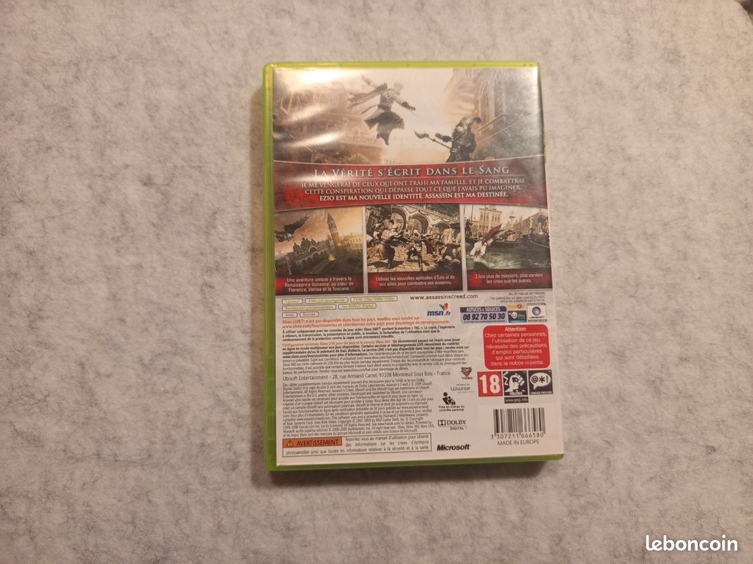 Assassin's Creed II – Platinum Collection – Xbox 360 – Version JAP – NEUF Sous Blister