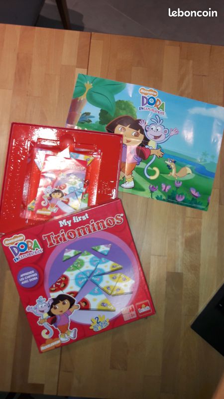 Mes premiers Triominos, avec Dora l'Exploratrice (image 1)