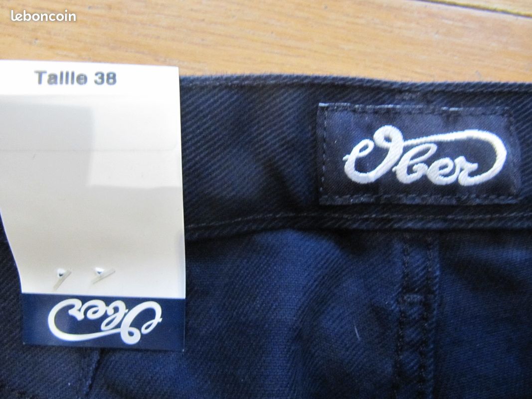 Pantalon Ober 38 bleu marine (image 2)