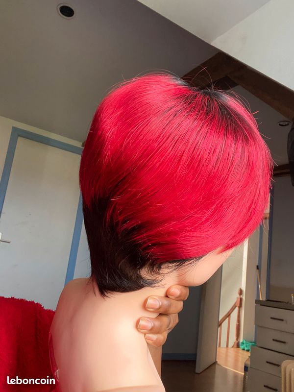 Vente perruque brésilienne originale 100/100 cheveux humains (image 3)