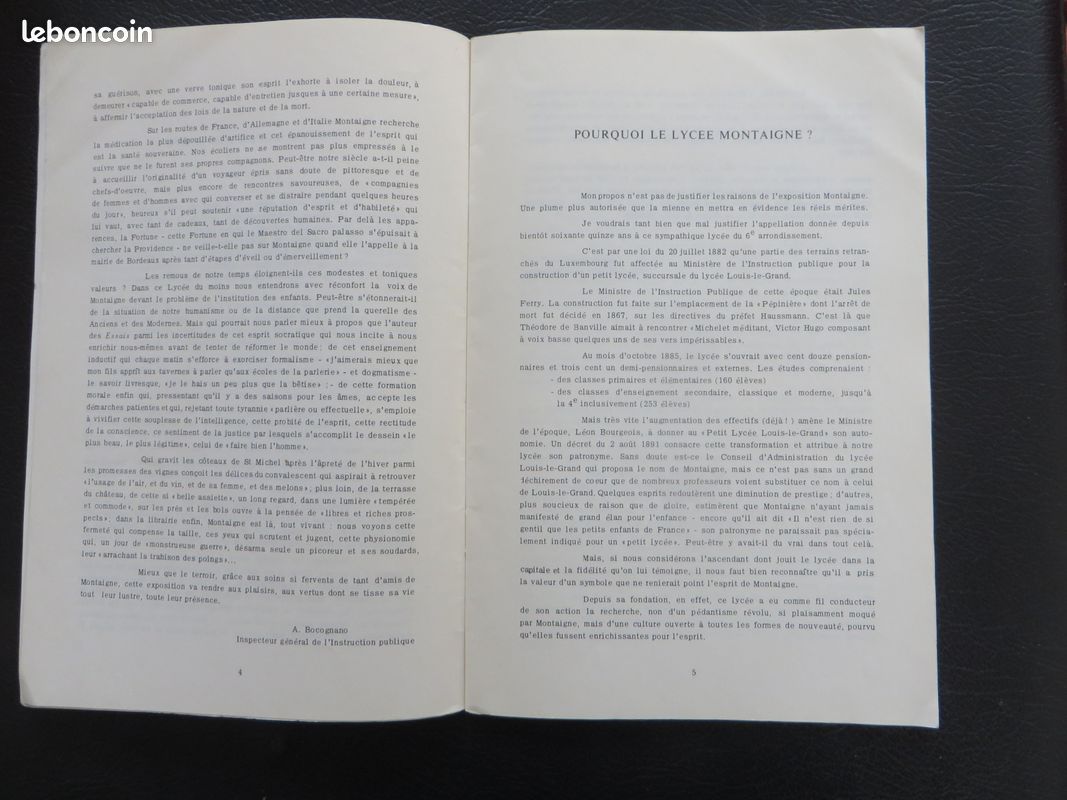 MONTAIGNE - Montaigne en son temps à travers ‘’Les Essais’’. Le voyage en Italie de 1580 (1965) (image 4)
