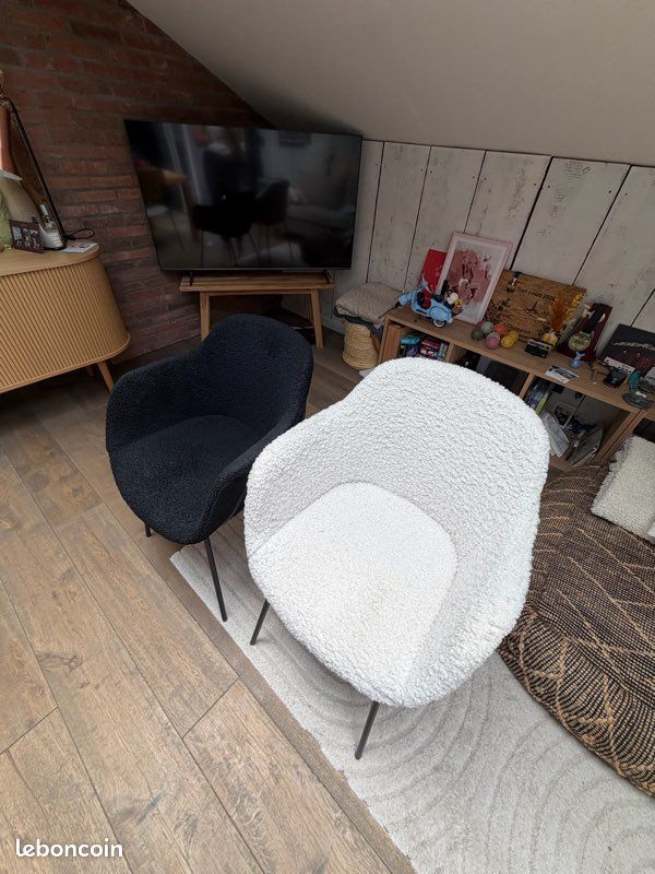 Fauteuils bouclette alinéa (image 1)