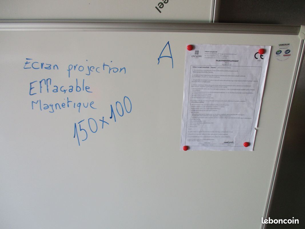 Tableau blanc magnetique (image 2)