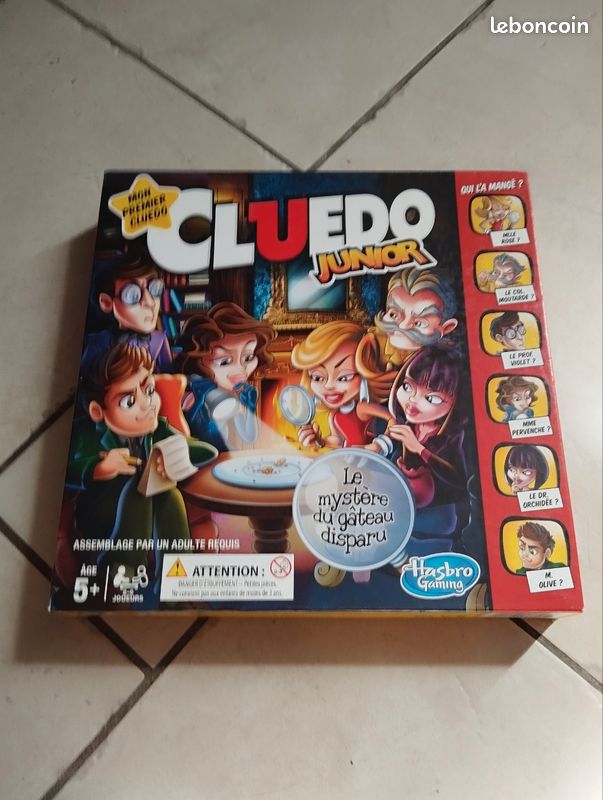 Jeu Cluedo junior (image 1)